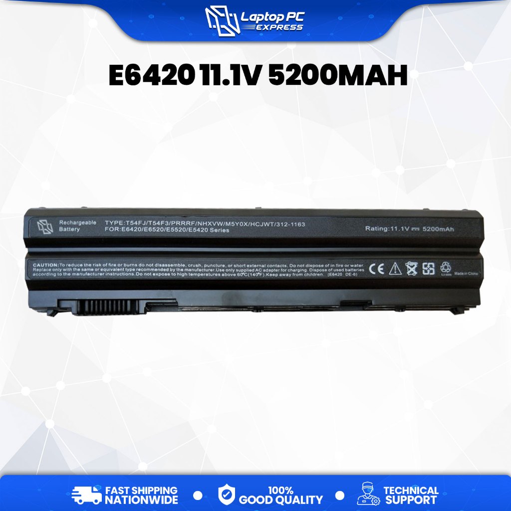 Batterie pour Dell T54FJ 11.1V 5200mAh