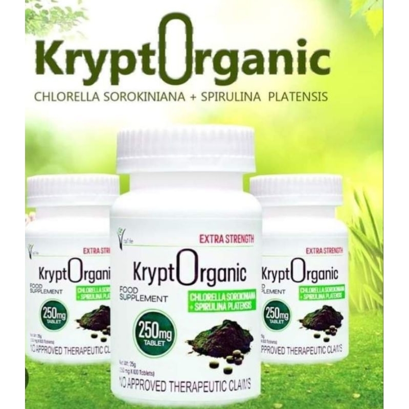 Krypt Organic With Zinc (Extra stength) | Shopee Philippines
