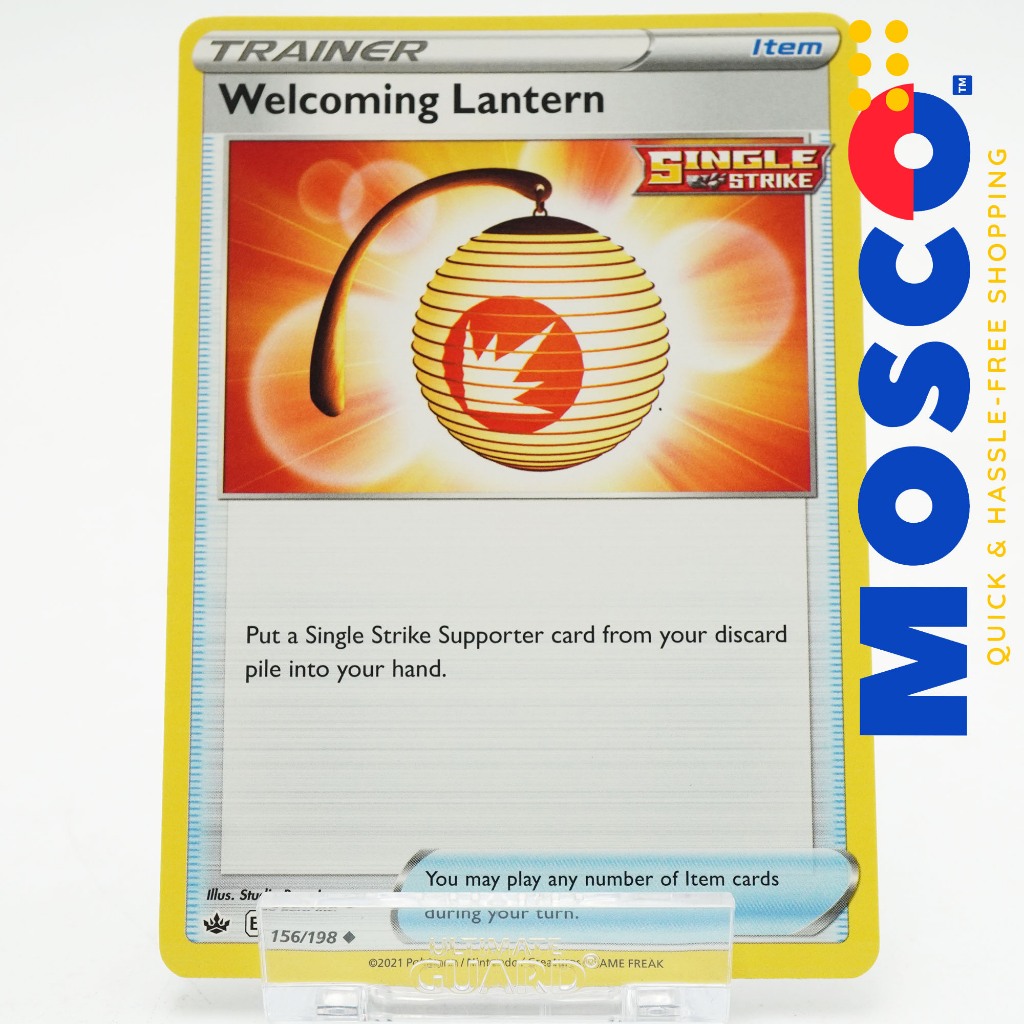 Welcoming Lantern - 156/198 - Uncommon | Item Cards | Pokemon TCG | Shopee  Philippines