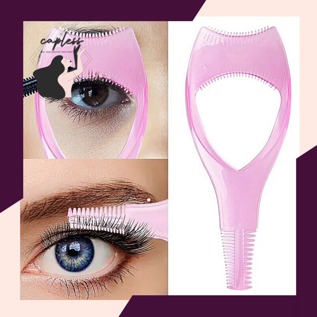 3 in 1 Mascara Applicator Guide Eyelash Comb | Shopee Philippines