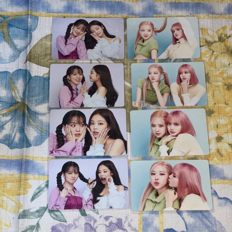 Blackpink 2022 Welcoming Collection Subunit Photocards Jensoo Chaelisa ...