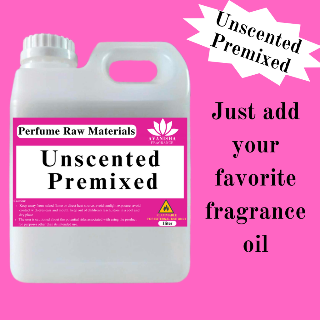 UNSCENTED PREMIX (Just add fragrance oil ) Shopee Philippines