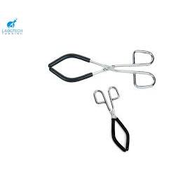 Beaker Tongs, Rubber Coated Jaws, Nickel Plated Steel, Holds Items with  Diameters of 2.25 to 6