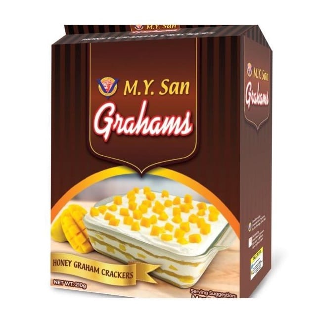 M.Y San Grahams Crackers 210 g pack Shopee Philippines