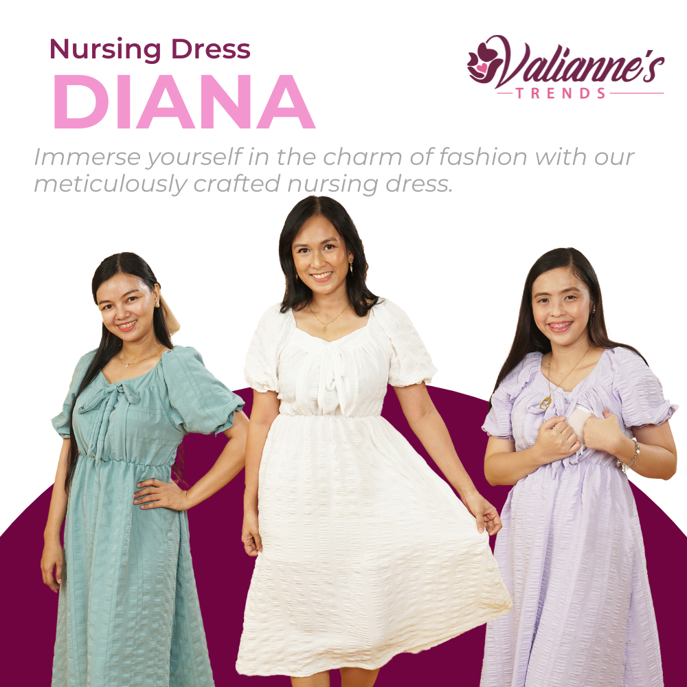 Nursing dress shopee best sale