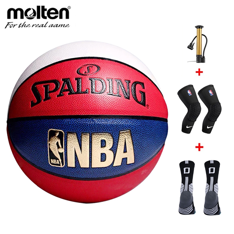 Spalding Original NBA Basketball Indoor And Outdoor Training Balls Free