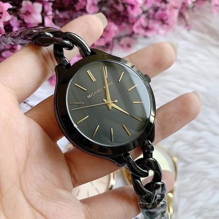MK Watch Black Slim Twisted mk3317 Analog watch authenticqualitywatches Shopee Philippines
