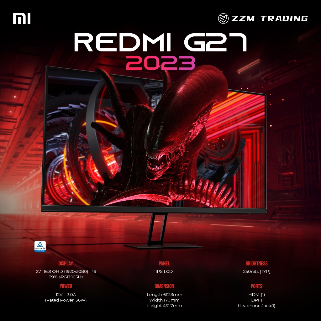 xiaomi redmi g27 27 inch fhd ips gaming monitor review