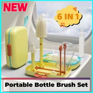 4pcs Electric Silicone Bottle Brush, Multifunctional Electric Bottle Brush,  Rechargeable Baby Bottle Brush Cleaner
