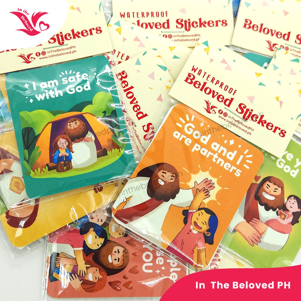 Waterproof Beloved Stickers from Love Notes from God Kids Edition ...