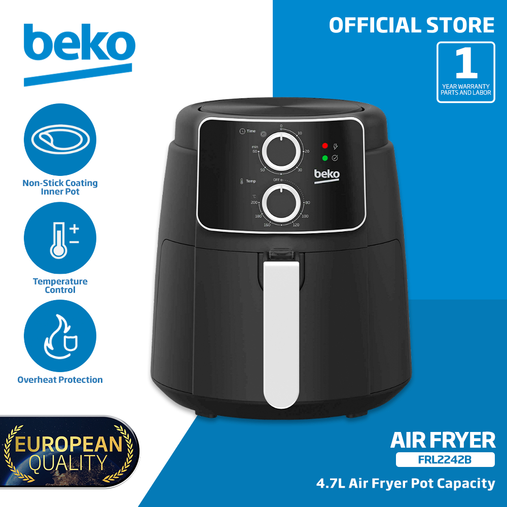 Beko FRL2242B Air Fryer With Mechanical Control Knob 4.7L | Shopee ...