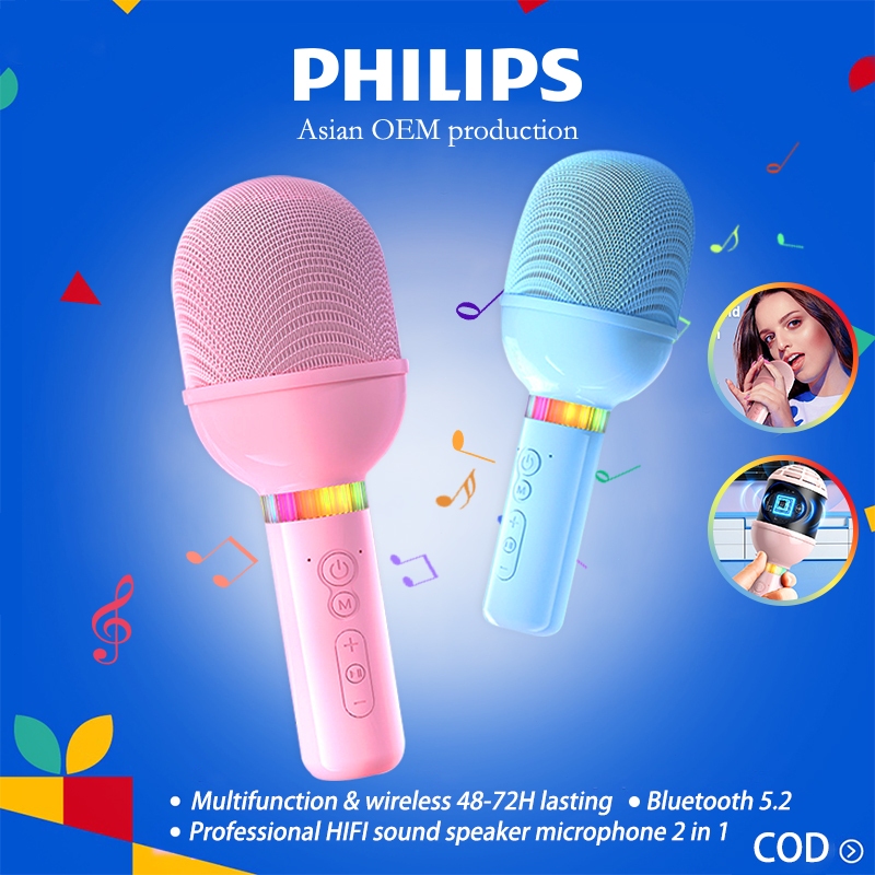 Portable Bluetooth Microphone Wireless Microphone For Videoke Speaker