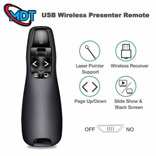 Presentation Clicker for PowerPoint Presentation Remote, RF 2.4GHz Wireless  Presenter Remote USB Google Slide Advancer PPT PowerPoint Clicker for Mac