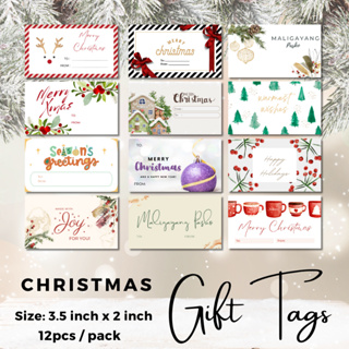100 Pieces Set Christmas Gift Tags with String India