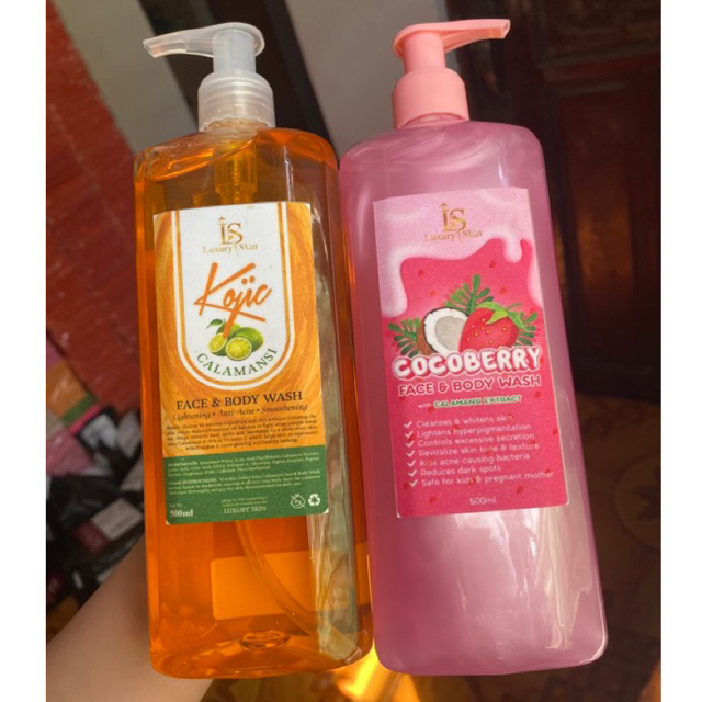 Cocobery Kojic Calamansi Body Wash 500ml (100 Original) Shopee