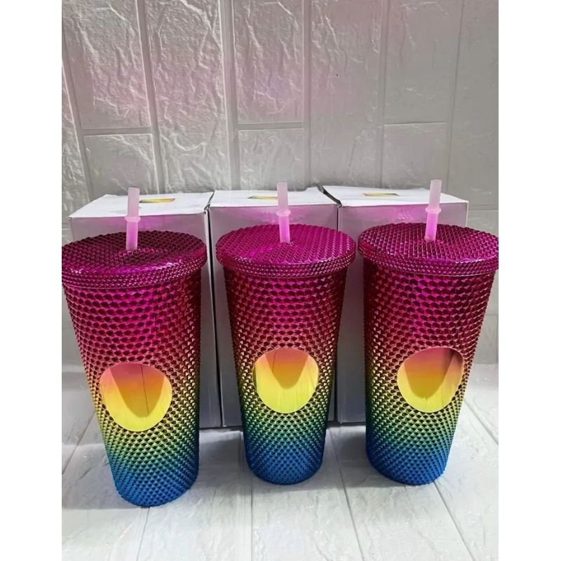 Tumbler Reusable Straw Cup Durian Series Diamond | Shopee Philippines