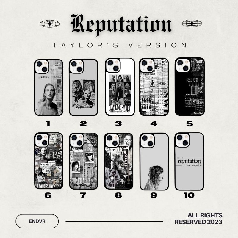 Reputation Taylor Swift Phone Case for Android and Iphone | Shopee ...