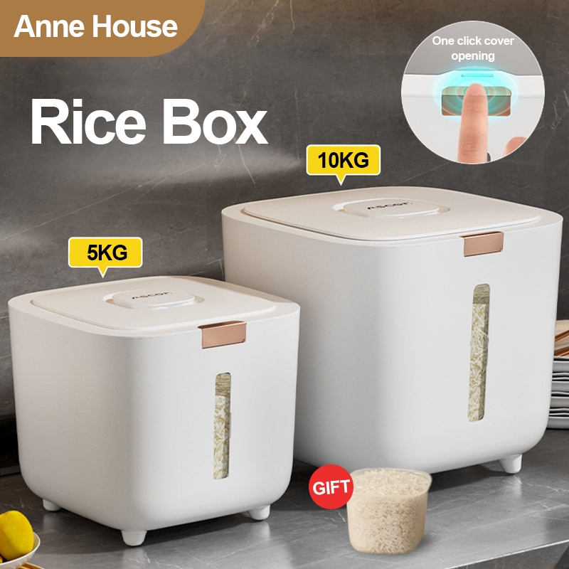 Anne Rice Dispenser Storage Box Barrel Insect-proof Moisture-proof ...