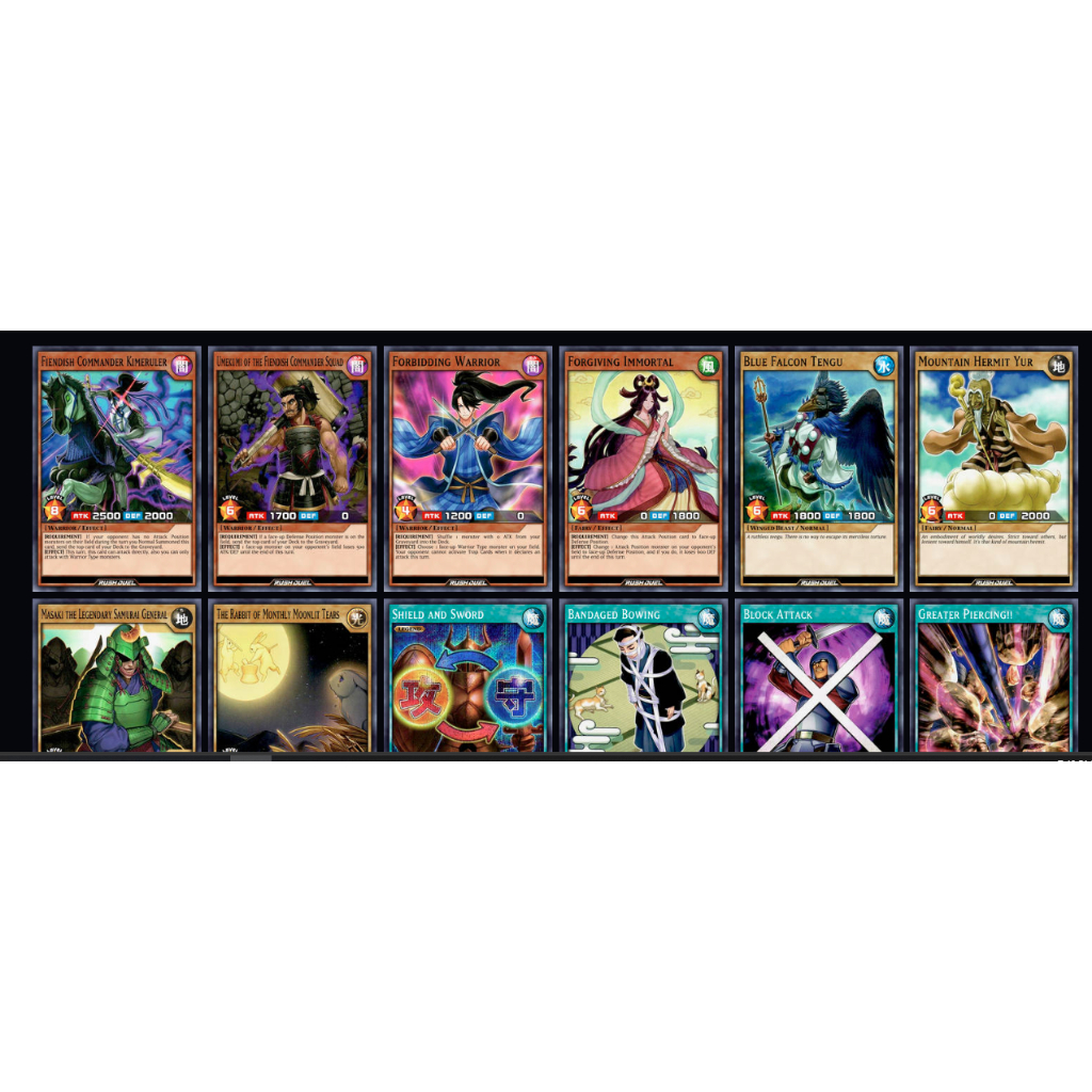YuGiOh! Rush Duel! TCG Starter Deck(S) Not Official English Cards/Proxy  Printed cards | Shopee Philippines