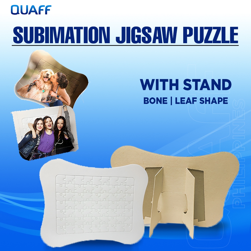 QUAFF Sublimation Printable Puzzle with Stand Bone / Leaf Shopee QUAFF Sublimation Printable Puzzle with Stand Bone / Leaf Shopee