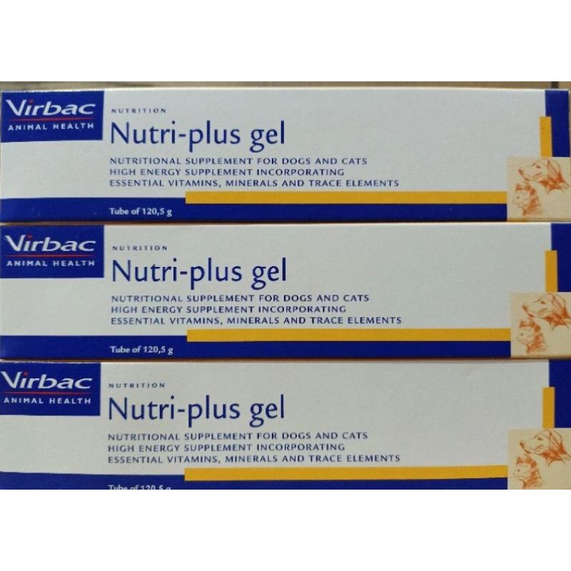 NUTRIPLUS GEL (VIRBAC) ANIMAL HEALTH PET MULTIVITAMINS FOR DOG AND