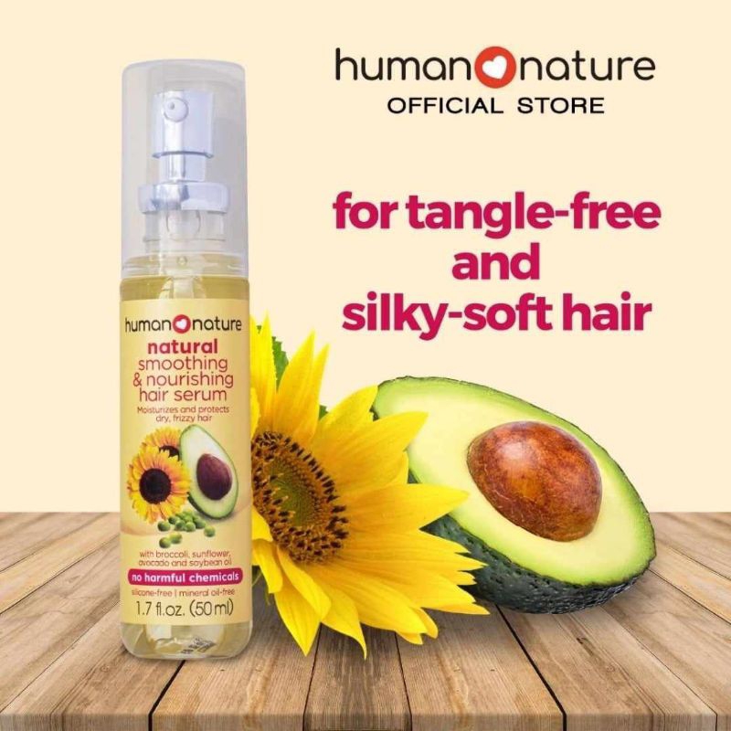 H N Human Nature Smoothing Nourishing Hair Serum 50ml 100