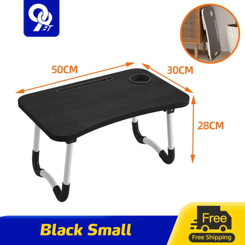 Mini Folding Table Reading On Bed Watching TV Studying Table | Shopee ...