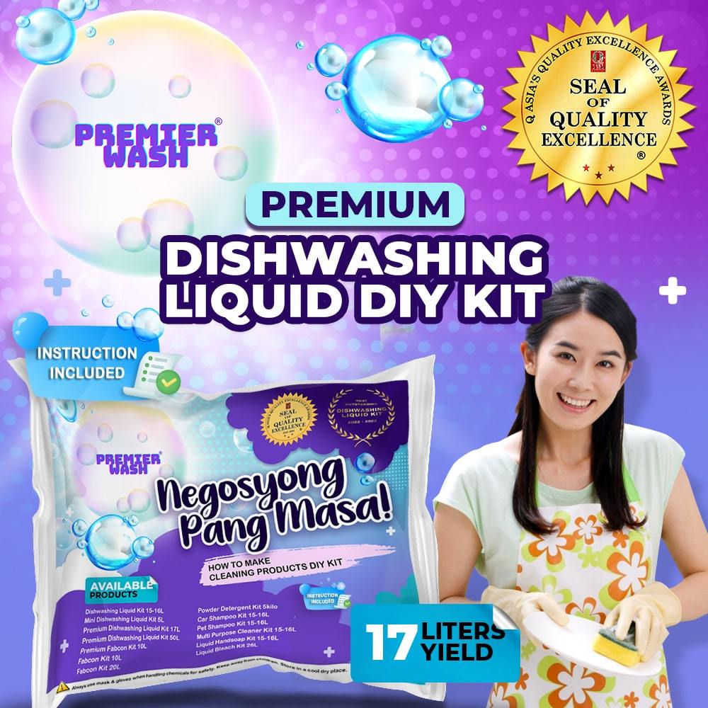 DISHWASHING LIQUID DIY KIT - PREMIER WASH | Shopee Philippines
