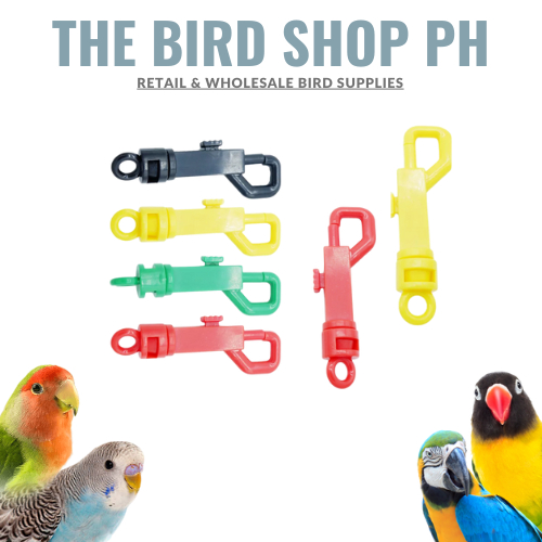 The Bird Shop PH Bird Accessories Cage Plastic Lock Safety Door lock ...