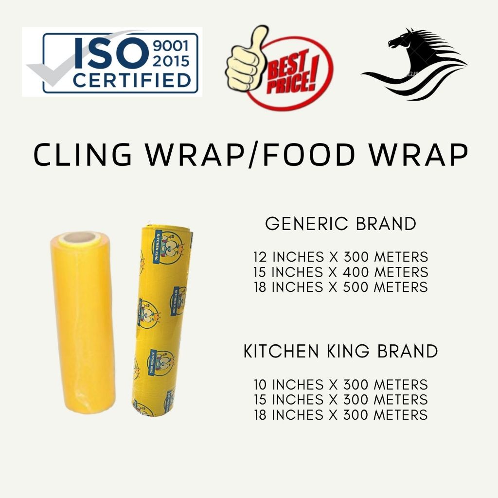Food Wrap / Cling Wrap / Plastic Food Packaging Wrap / Non Toxic / Food