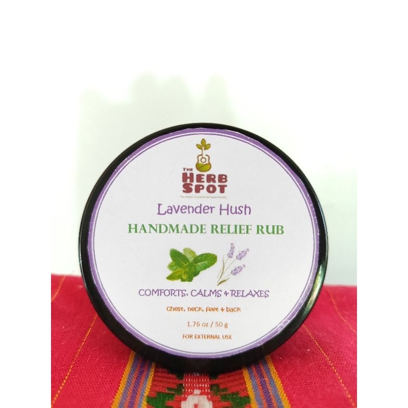 50g Relief Rub (Lavender Hush) Shopee Philippines