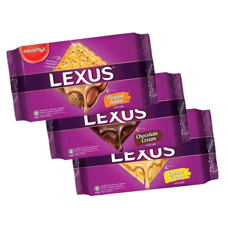 Munchy's Lexus Crackers Biscuits Available in 3 Variants 190g | Shopee ...