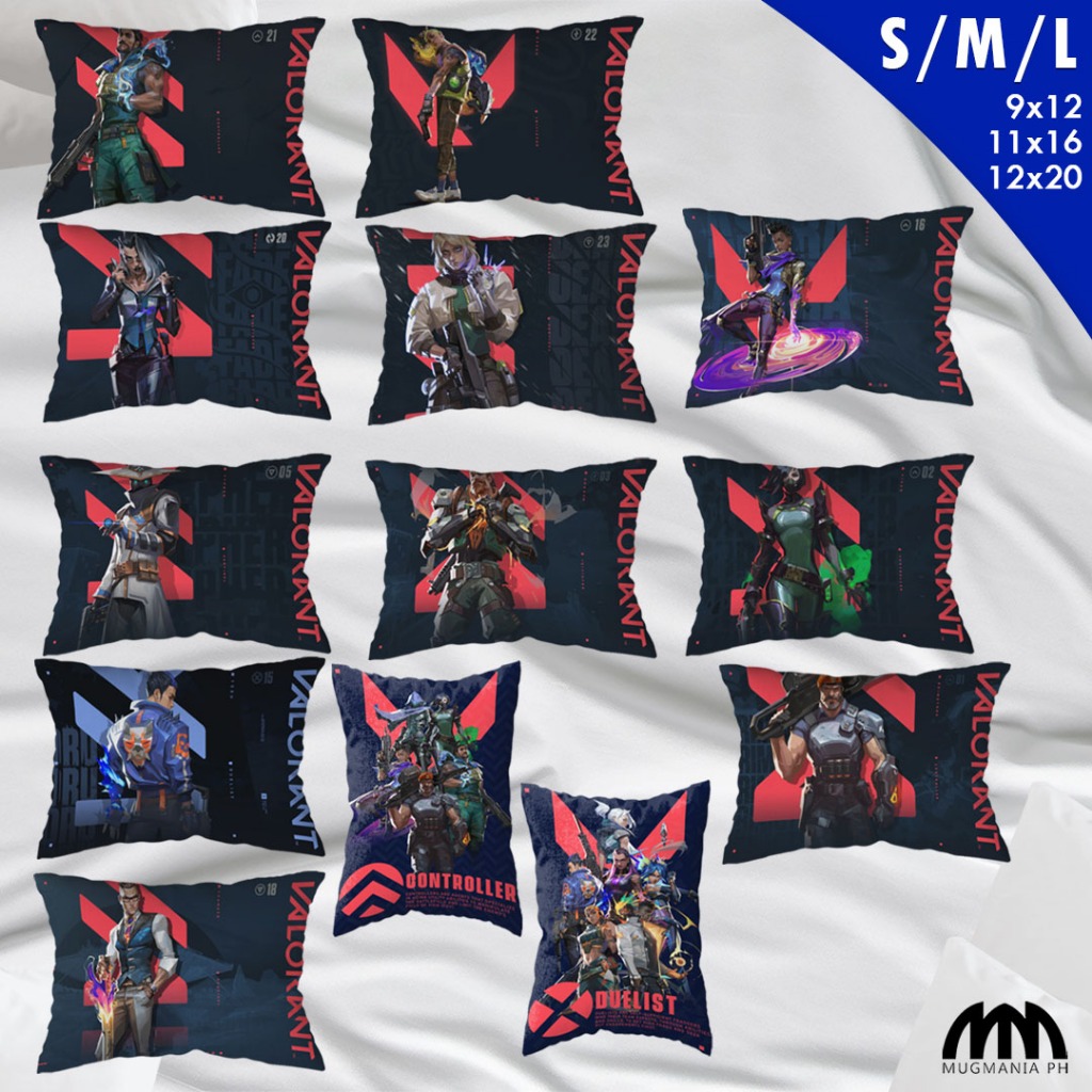 Valorant Pillows - Mugmania - Valorant Agents Pillows V1 (Available in ...