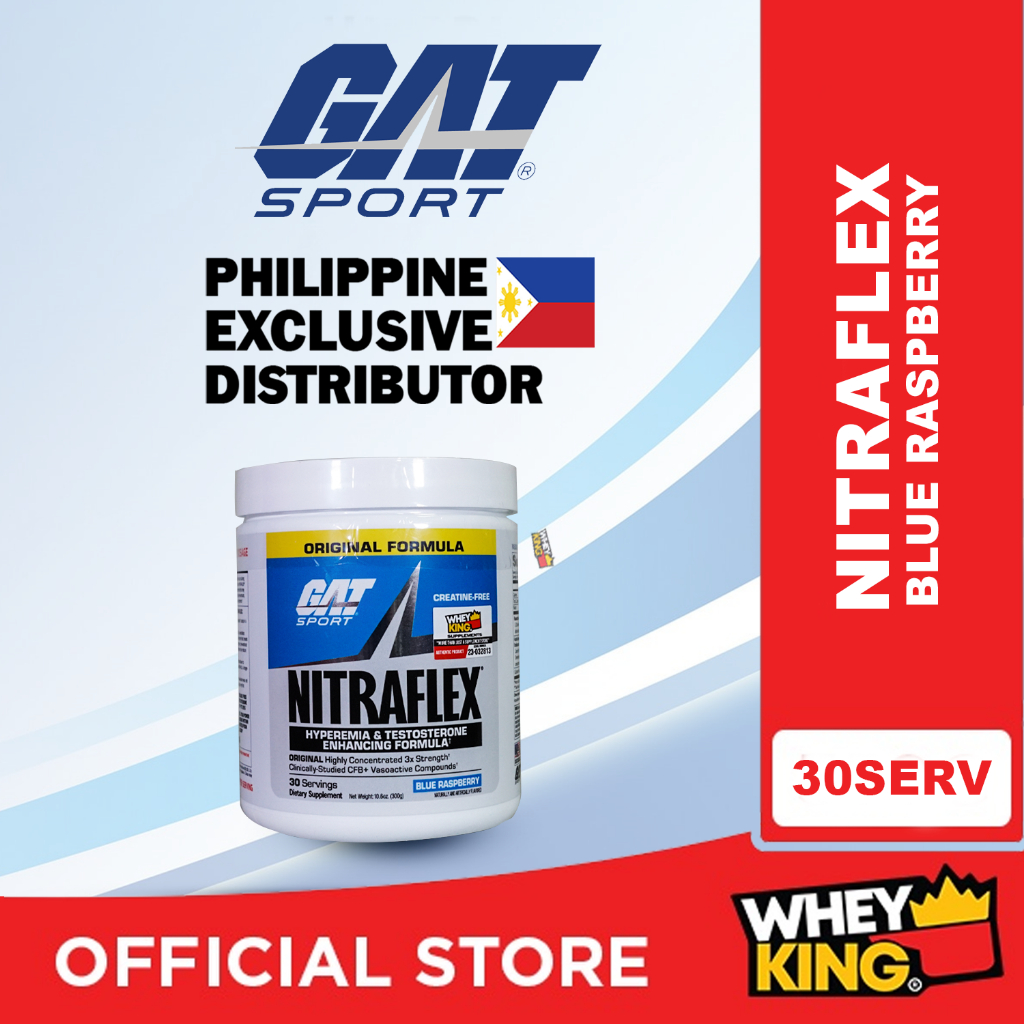 GAT Nitraflex Hyperemia & Testo Enhancing Powder 30 Servings Pre