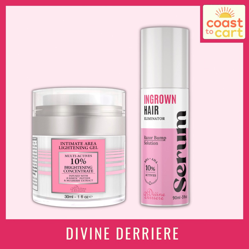 Divine Derriere Intimate Area Lightening Gel / Ingrown Hair Eliminator