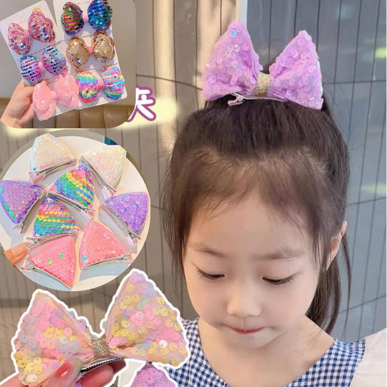 Exquisite Elegance SequinStudded Sequins Hair Clip Accessories