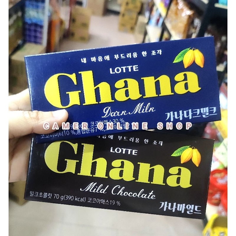 LOTTE GHANA CHOCOLATE BAR JAPAN CHOCOLATE KOREAN CHOCOLATE HAPPY