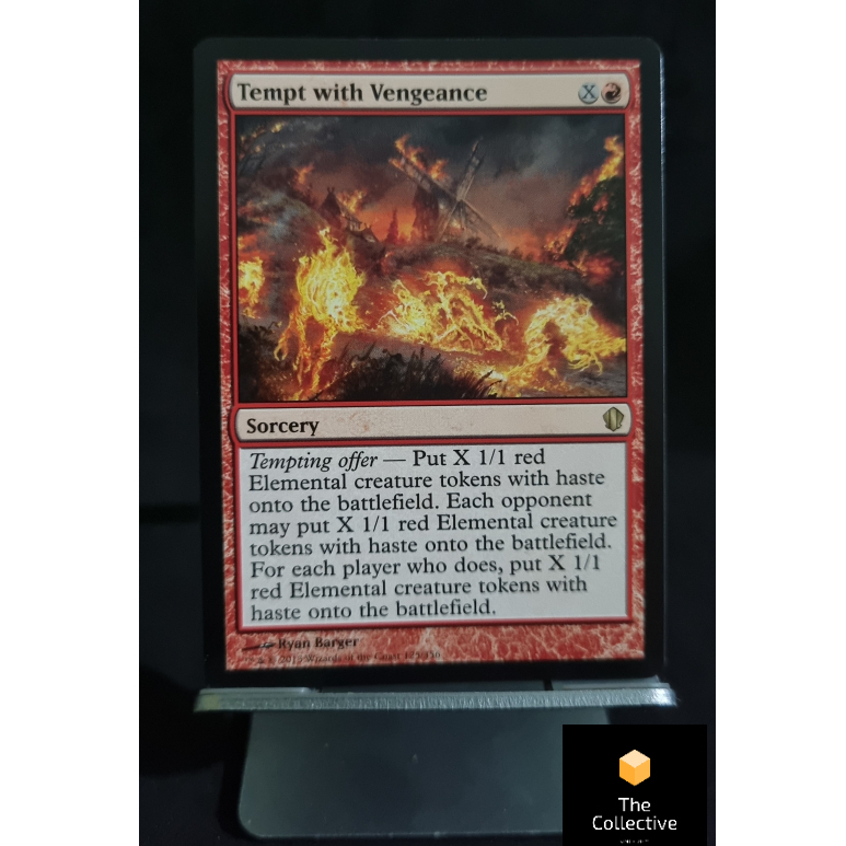 Magic the Gathering - MTG Card Game - Tempt with Vengeance - C13 (NF) [RED]  / [ID: RB1] | Shopee Philippines