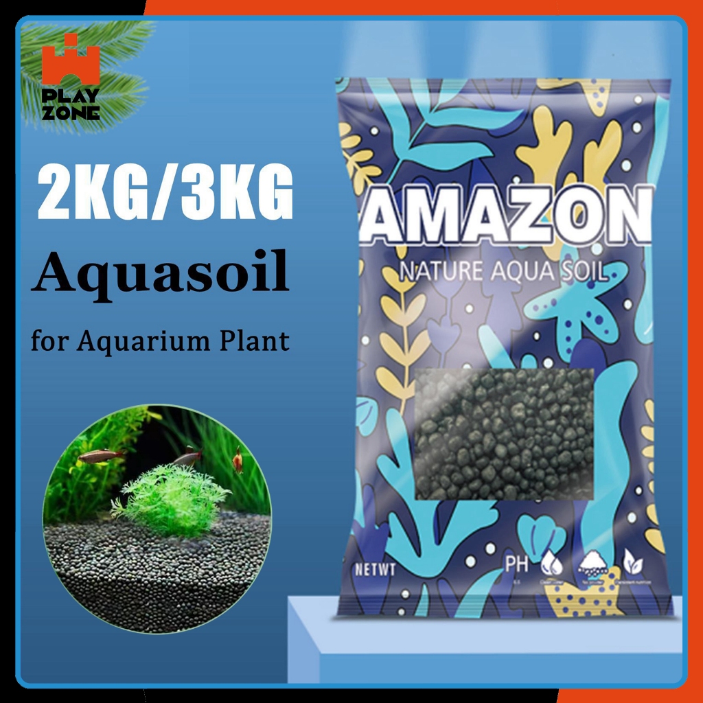 Black soil outlet aquarium