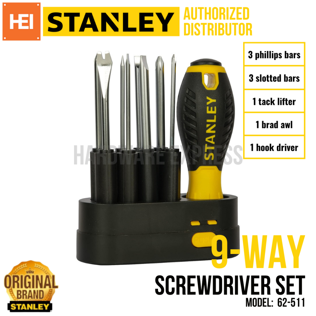 Stanley deals interchangeable screwdriver