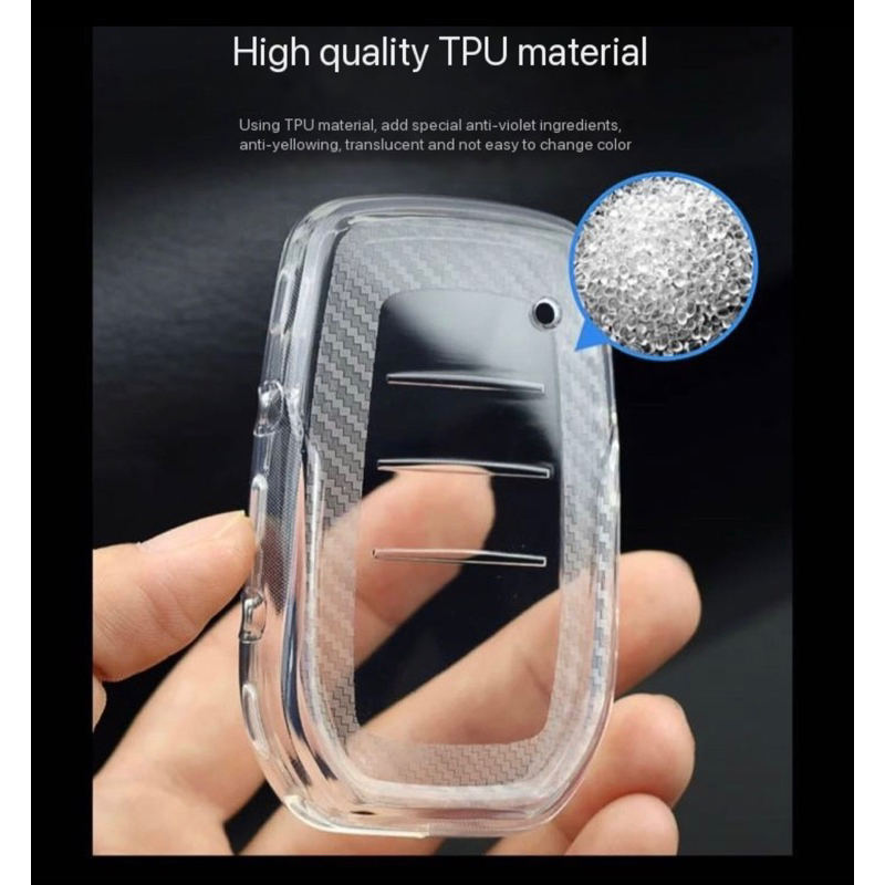 Toyota Hilux Fortuner Land Cruiser Alphard Hiace Elite TPU Key Cover ...