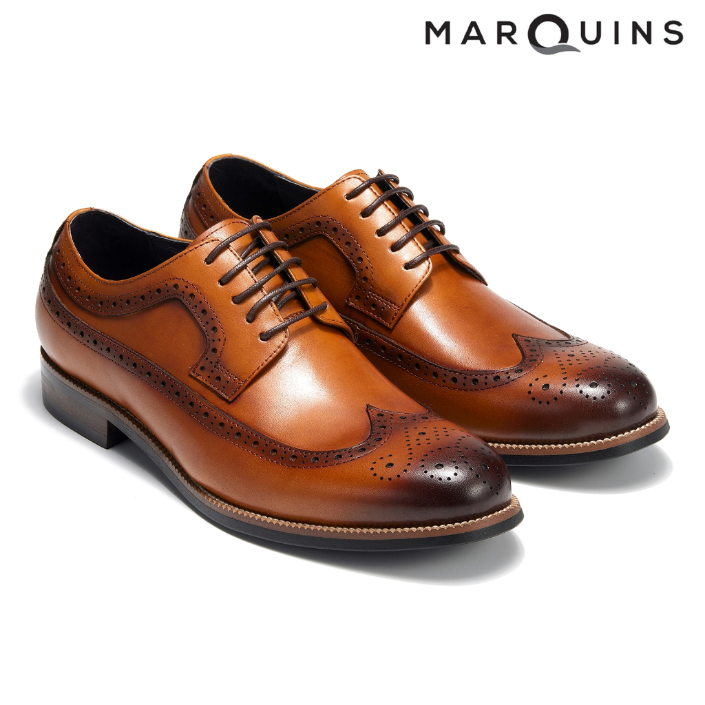 Marquins Genuine Leather Formal Dress Shoes for Men - Benjamin Windsor ...