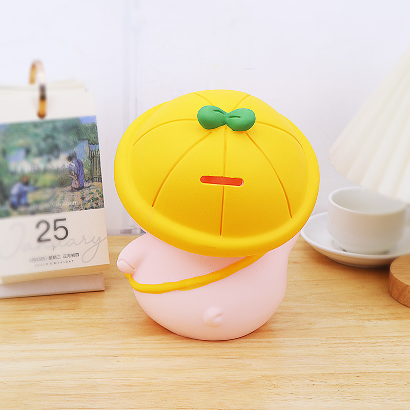 LHK Small Size Hand Held Cute Ornamental Pig Scout & Pink Ribbon Pig ...