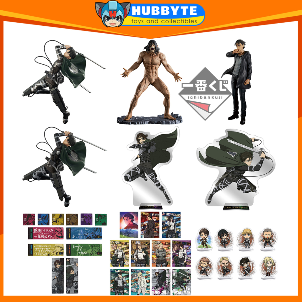 Bandai Spirits - Ichiban Kuji - Attack on Titan Final Season: In Search ...