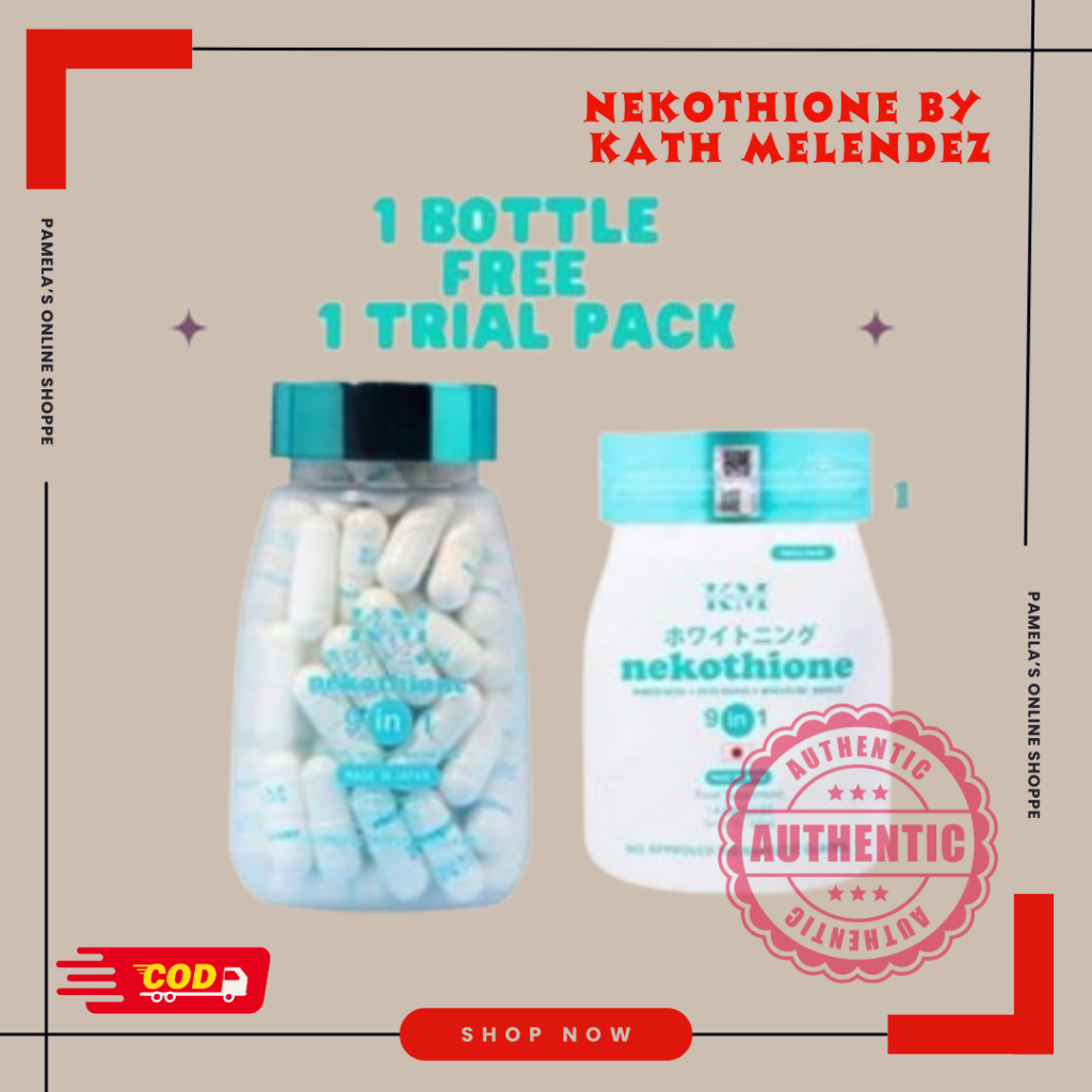Authentic Nekothione 9 in 1 by Kath Melendez Neko Whitening Anti-Aging ...