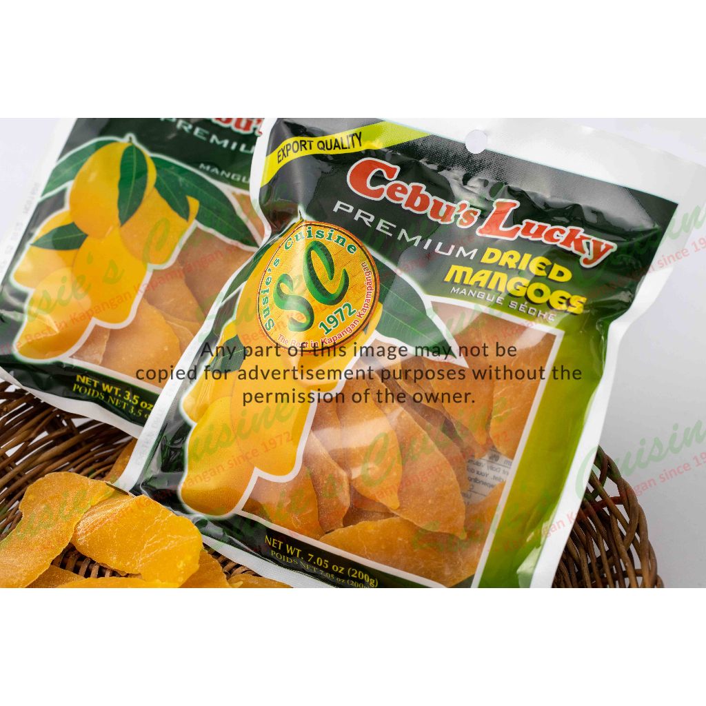 SC Cebu's Lucky Premium Dried Mangoes (200g) Shopee Philippines