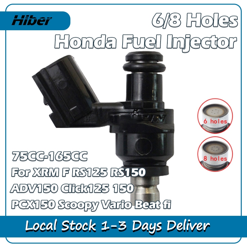 Honda Motorcycle Fuel Injector For XRM F RS125 RS150 ADV150 Click125 ...