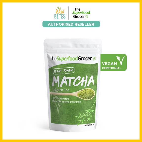 The Superfood Grocer Organic Matcha Powder 50g (Ceremonial, Organic