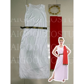 Halloween Goddess Costume for Women Aphrodite Roman Greek Mythology Cosplay  United Nations Greece