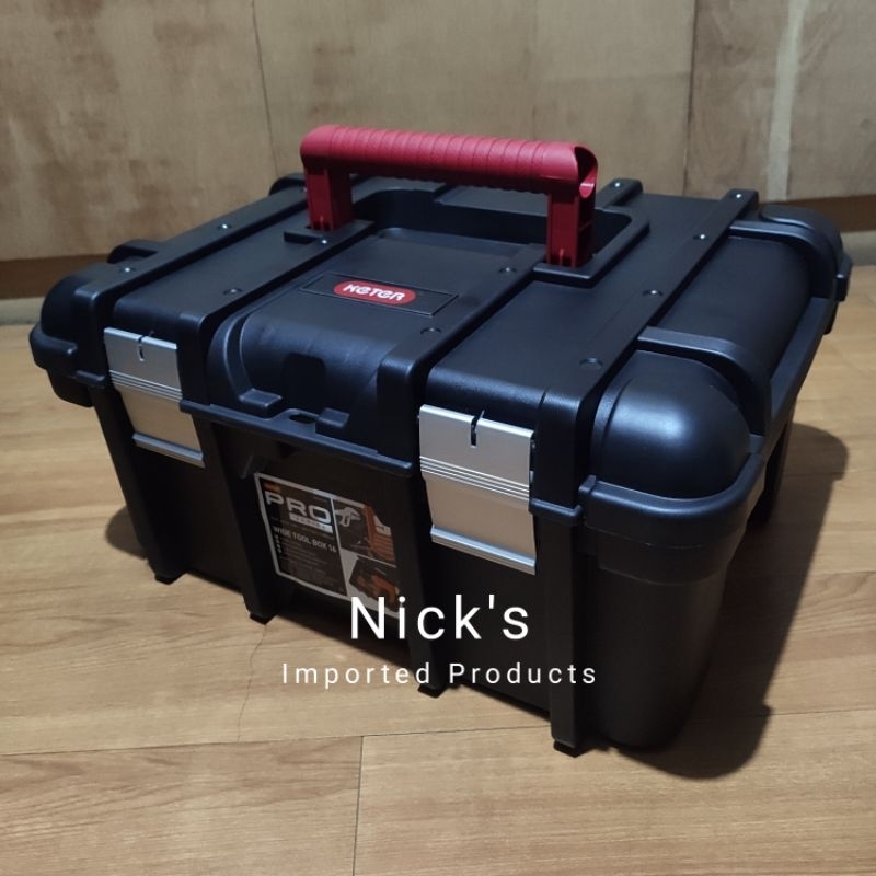 USA Keter Compartment Toolbox Organizer 16" and 10 Compartment Shopee